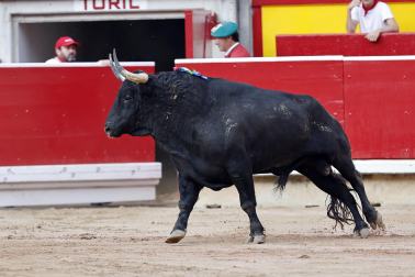 Alejandro Talavante, Daniel Luque y Juan Ortega lidiaron con toros de la ganadería Domingo Hernández este jueves 11 de julio