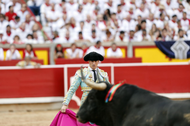Alejandro Talavante, Daniel Luque y Juan Ortega lidiaron con toros de la ganadería Domingo Hernández este jueves 11 de julio