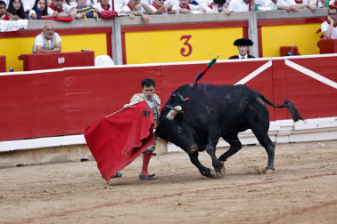 Alejandro Talavante, Daniel Luque y Juan Ortega lidiaron con toros de la ganadería Domingo Hernández este jueves 11 de julio