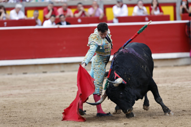 Alejandro Talavante, Daniel Luque y Juan Ortega lidiaron con toros de la ganadería Domingo Hernández este jueves 11 de julio