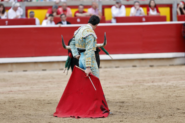Alejandro Talavante, Daniel Luque y Juan Ortega lidiaron con toros de la ganadería Domingo Hernández este jueves 11 de julio
