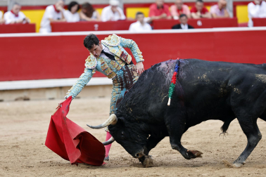 Alejandro Talavante, Daniel Luque y Juan Ortega lidiaron con toros de la ganadería Domingo Hernández este jueves 11 de julio