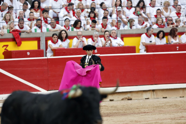 Alejandro Talavante, Daniel Luque y Juan Ortega lidiaron con toros de la ganadería Domingo Hernández este jueves 11 de julio