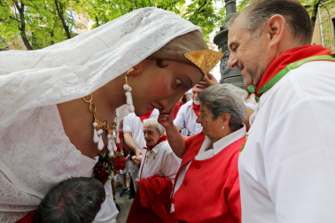 Fotos de Gigantes y Cabezudos en San Fermín 2024./