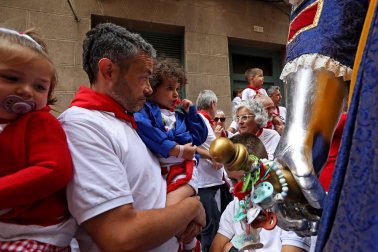 Fotos de Gigantes y Cabezudos en San Fermín 2024./