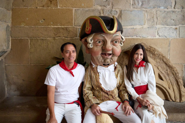 Salida de la Comparsa de Gigantes y Cabezudos este domingo 14 de julio.