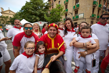 Salida de la Comparsa de Gigantes y Cabezudos este domingo 14 de julio.
