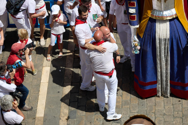 Salida de la Comparsa de Gigantes y Cabezudos este domingo 14 de julio.