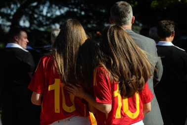 Celebración de la selección española tras la consecución de la Eurocopa 2024.