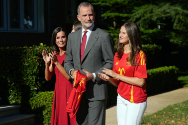 Celebración de la selección española tras la consecución de la Eurocopa 2024.