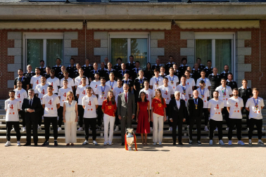 Celebración de la selección española tras la consecución de la Eurocopa 2024.