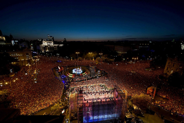 Celebración de la selección española tras la consecución de la Eurocopa 2024.