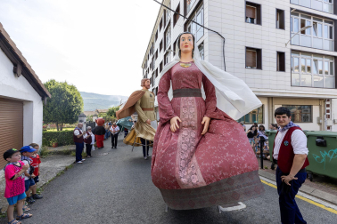 Imágenes del inicio de las fiestas de Irurtzun