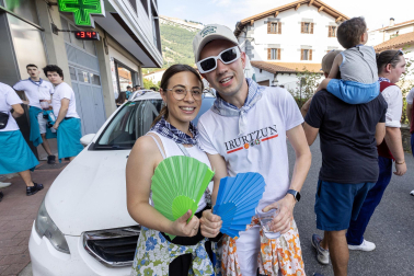 Imágenes del inicio de las fiestas de Irurtzun
