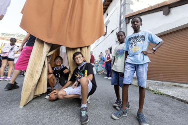 Imágenes del inicio de las fiestas de Irurtzun