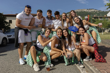 Imágenes del inicio de las fiestas de Irurtzun