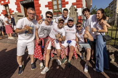 Imágenes del inicio de las fiestas de Irurtzun
