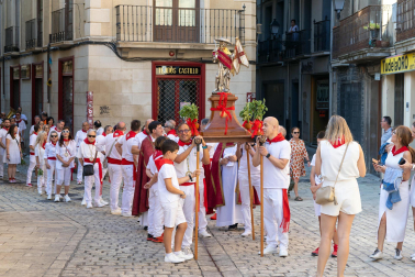 Fotos de la procesión de Santiago en Tudela.