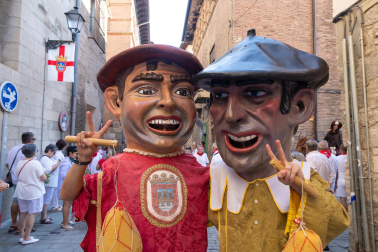 Fotos de la procesión de Santiago en Tudela.