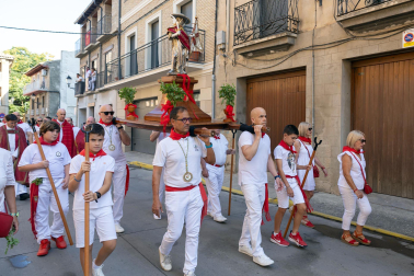 Fotos de la procesión de Santiago en Tudela.