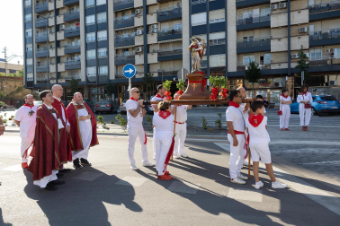 Fotos de la procesión de Santiago en Tudela.