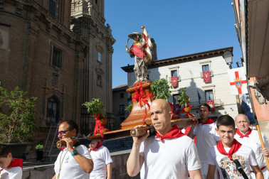 Fotos de la procesión de Santiago en Tudela.
