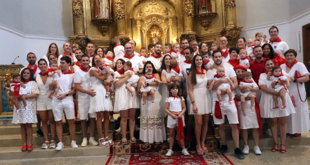 Fotos de la celebración de San Esteban chiqui en las fiestas de Arguedas.