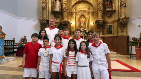 Fotos de la celebración de San Esteban chiqui en las fiestas de Arguedas.
