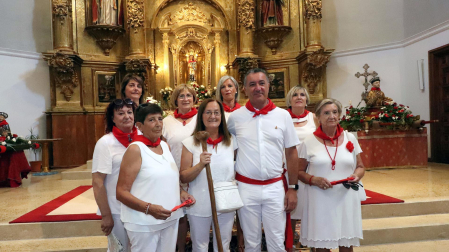 Fotos de la celebración de San Esteban chiqui en las fiestas de Arguedas.