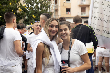 Fotos del cohete de fiestas de Burlada./