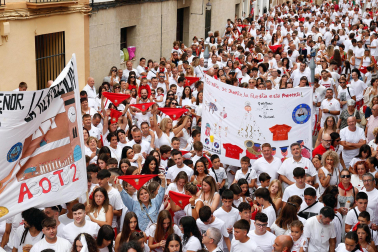 Fotos del cohete de fiestas de Buñuel./