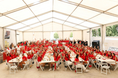Fotos de la celebración del Día de la Mujer en fiestas de Buñuel. /