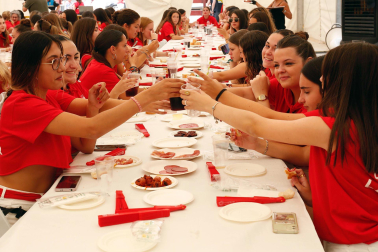 Fotos de la celebración del Día de la Mujer en fiestas de Buñuel. /