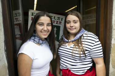 Inicio de fiestas en Lakuntza.