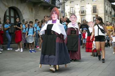 Inicio de fiestas en Lakuntza.