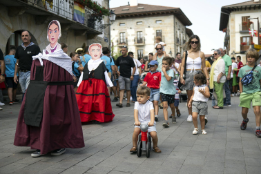 Inicio de fiestas en Lakuntza.