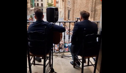 Vídeo con el Flamenco on Fire en Tudela