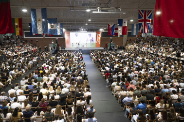 Fotos de la Jornada de Bienvenida de la Universidad de Navarra 2024.