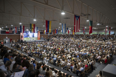 Fotos de la Jornada de Bienvenida de la Universidad de Navarra 2024.
