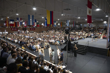 Fotos de la Jornada de Bienvenida de la Universidad de Navarra 2024.