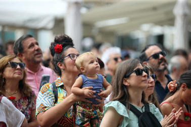 Fotos de las actuaciones de Israel Fernández y Mara Rey en el ciclo 'Calles, balcones y patios' de Flamenco On Fire 2024