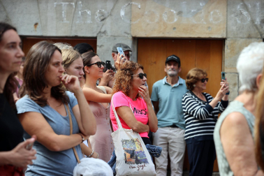 Fotos de las actuaciones de Israel Fernández y Mara Rey en el ciclo 'Calles, balcones y patios' de Flamenco On Fire 2024