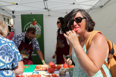 Fotos de la fiesta del tomate feo en Tudela.
