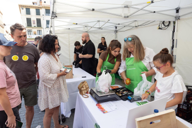 Fotos de la fiesta del tomate feo en Tudela.