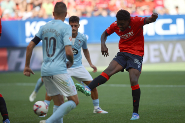 DOMINGO. Titular, gol y gran partido en su estreno