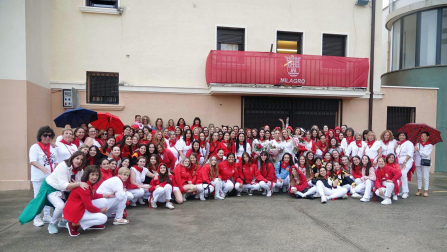 Fotos del Día de la mujer en fiestas de Milagro 2024. /