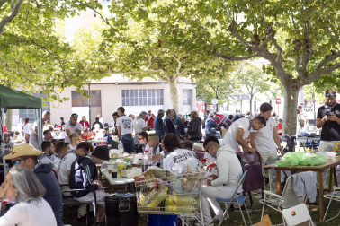 Fotos de la costillada popular de las fiestas de Huarte