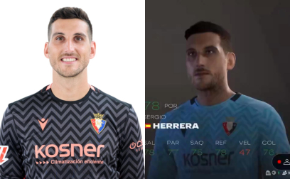 Fotos de los jugadores de Osasuna en EA Sport FC 25
