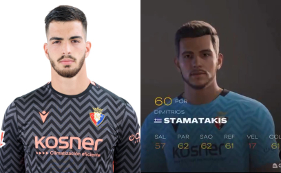 Fotos de los jugadores de Osasuna en EA Sport FC 25