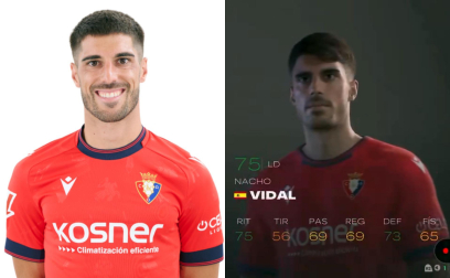Fotos de los jugadores de Osasuna en EA Sport FC 25